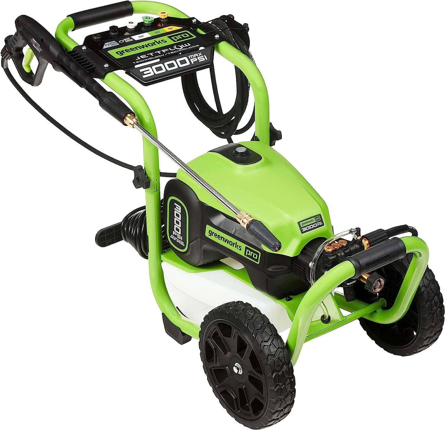 Greenworks 3000 PSI (1.1 GPM) TruBrushless Electric Pressure Washer