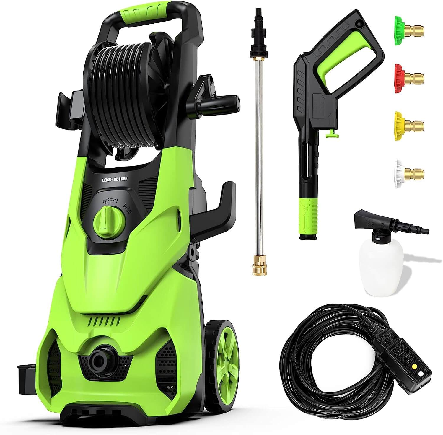 Rock&Rocker Powerful Electric Pressure Washer
