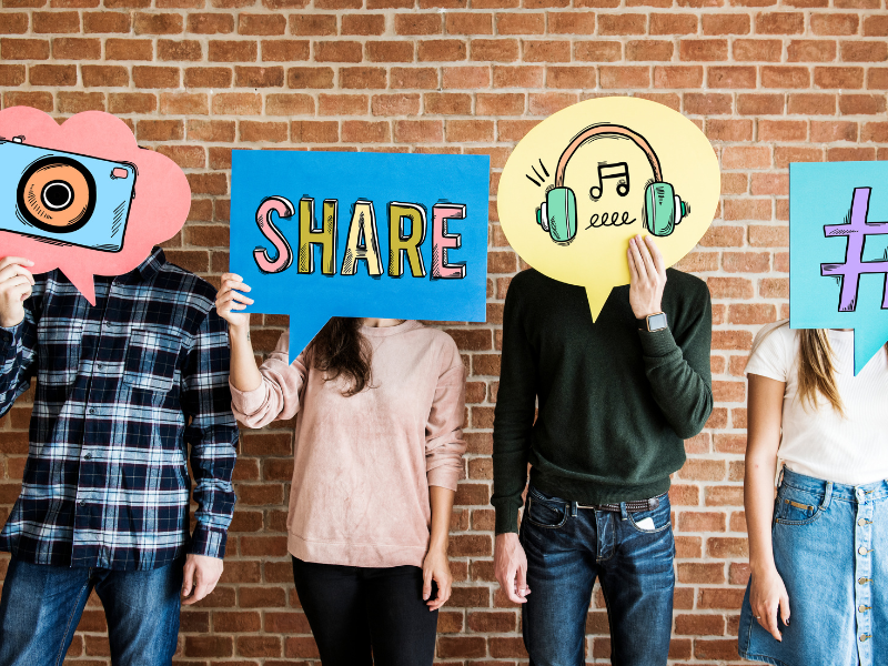 how to make money on social media - hashtags