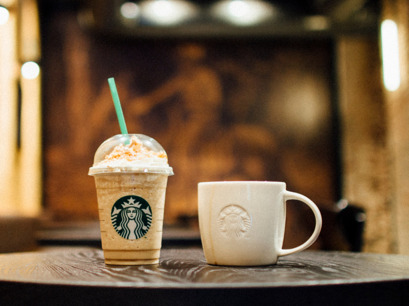 who accepts bitcoin Starbucks