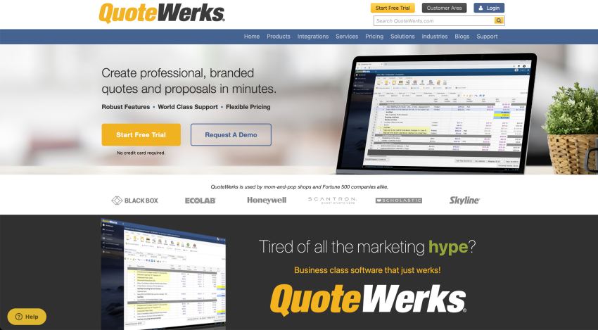 sales quote software