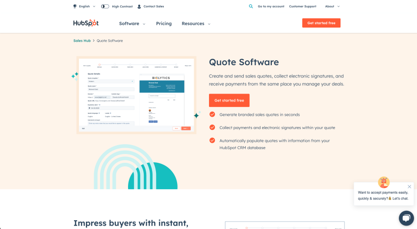 sales quote software