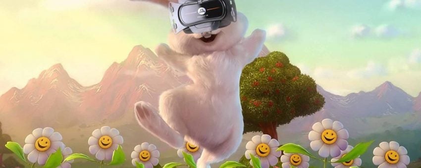 20 Fun Examples of Non-Traditional Easter Promotions - Virtual Easter Egg Hunt from FreeflyVR