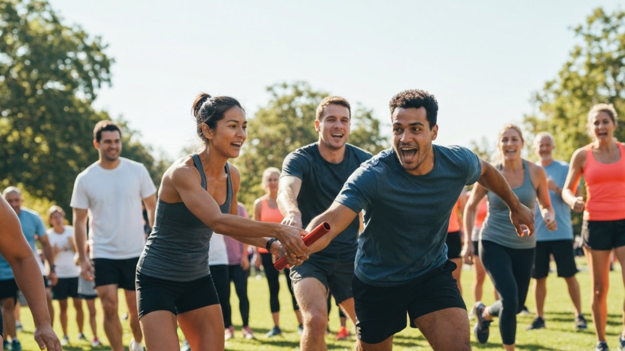 The Power of Team Relay Races