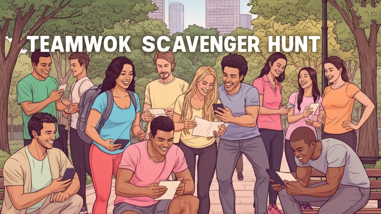 Creative Fitness Scavenger Hunts